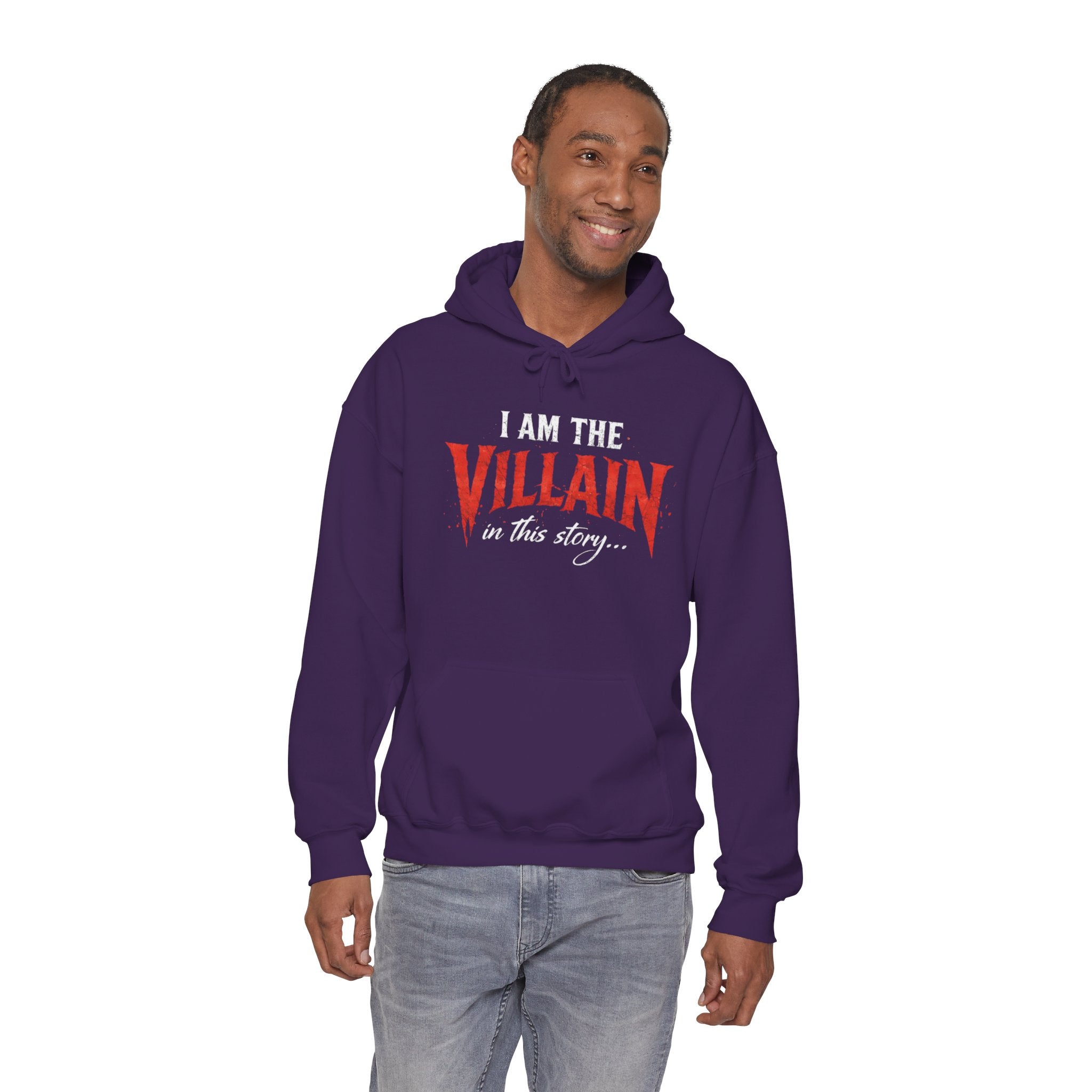 "I Am the Villain in This Story" Couple Hoodie — Matching Partner Sweatshirt