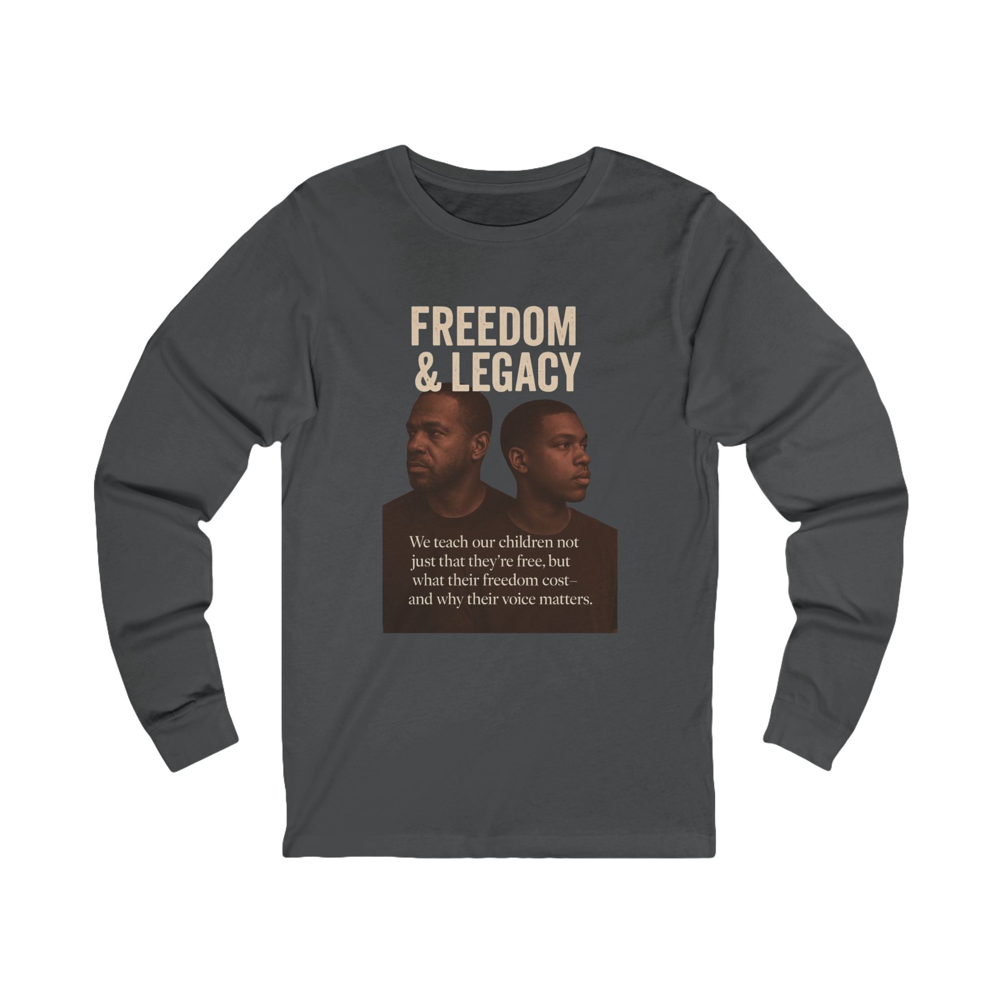 Father and Son Freedom Legacy Long Sleeve Tee - FarewellMNG Brand Clothing