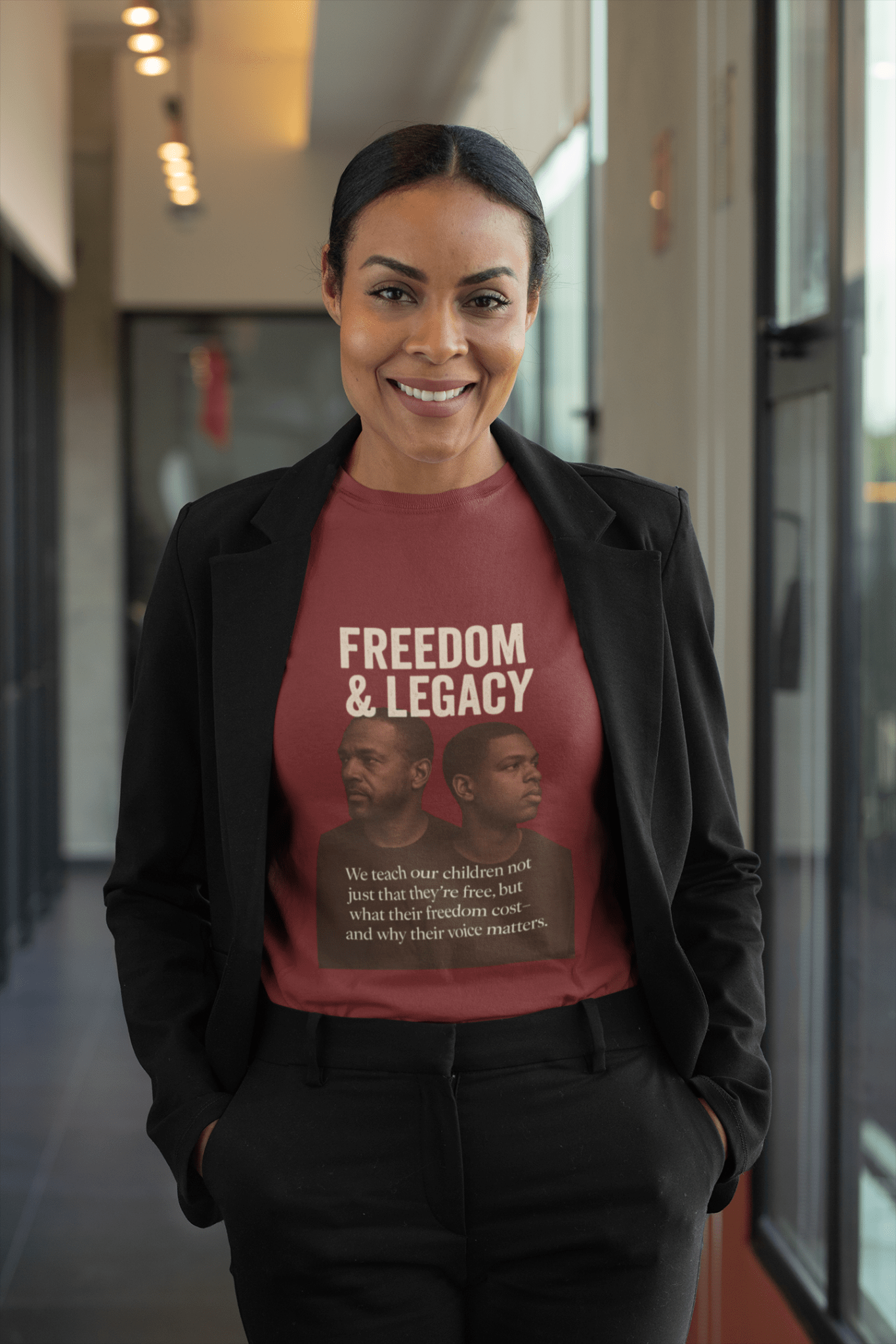 Father and Son Freedom Legacy Long Sleeve Tee - FarewellMNG Brand Clothing