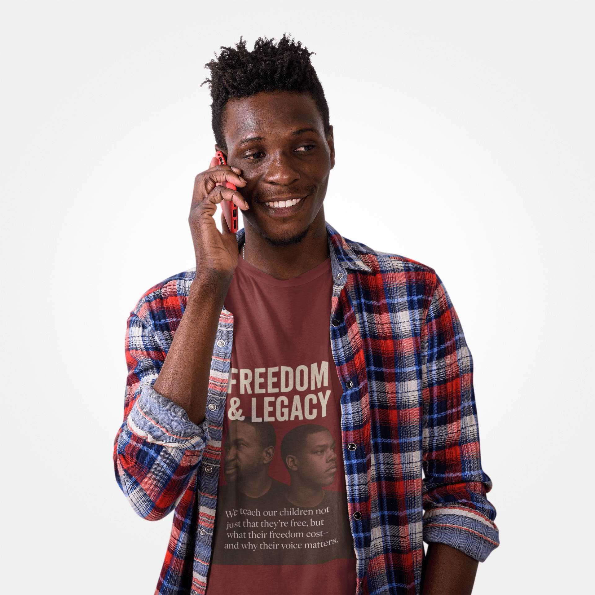 Father and Son Freedom Legacy Long Sleeve Tee - FarewellMNG Brand Clothing