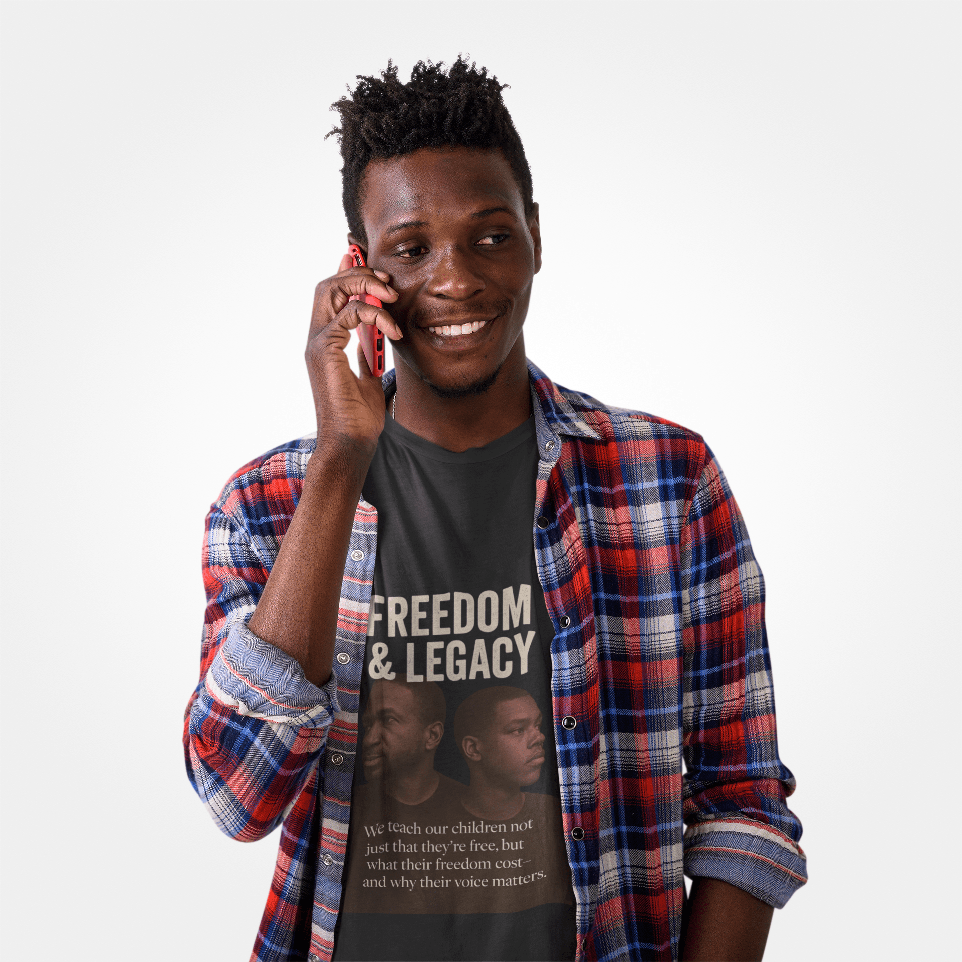 Father and Son Freedom Legacy Long Sleeve Tee - FarewellMNG Brand Clothing