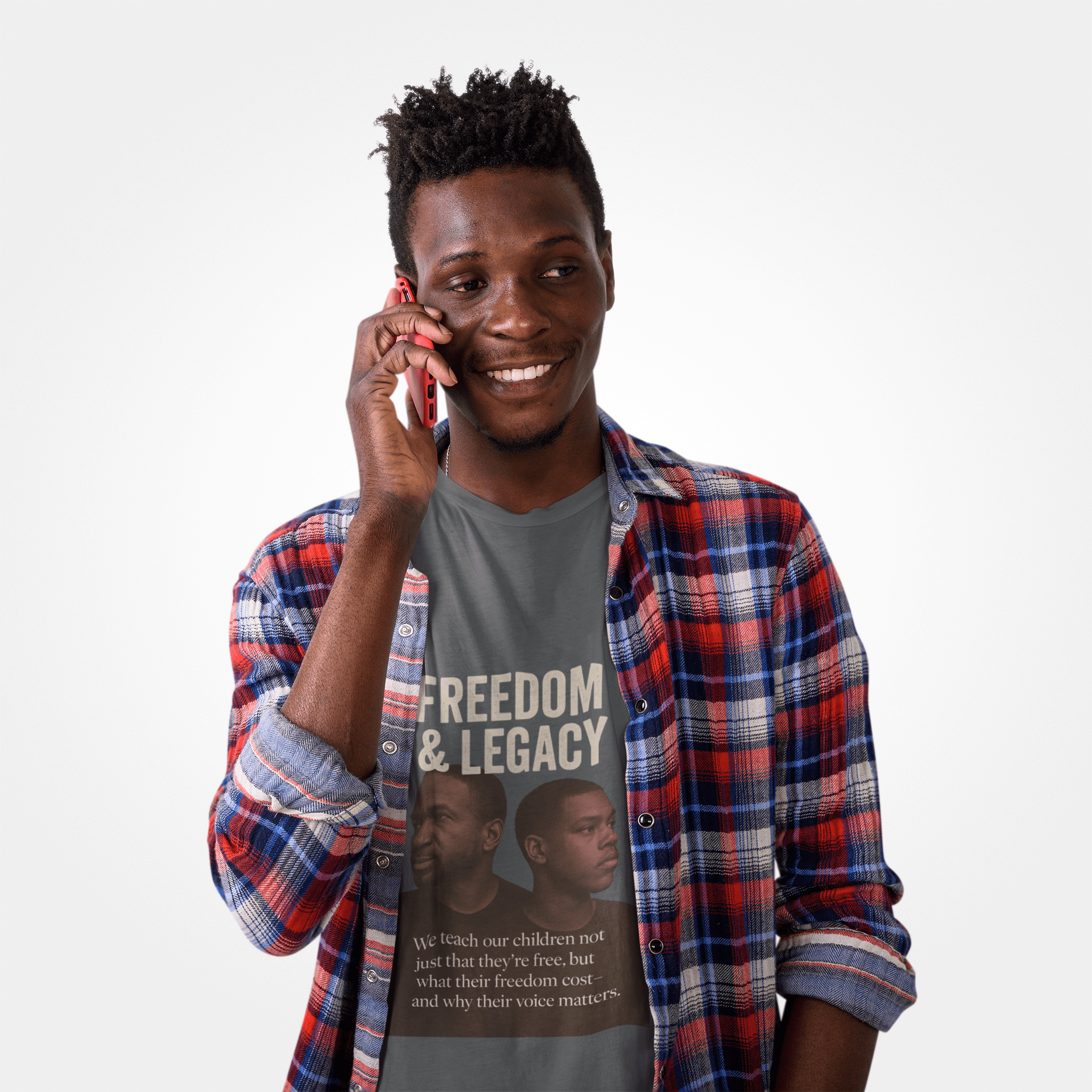 Father and Son Freedom Legacy Long Sleeve Tee - FarewellMNG Brand Clothing