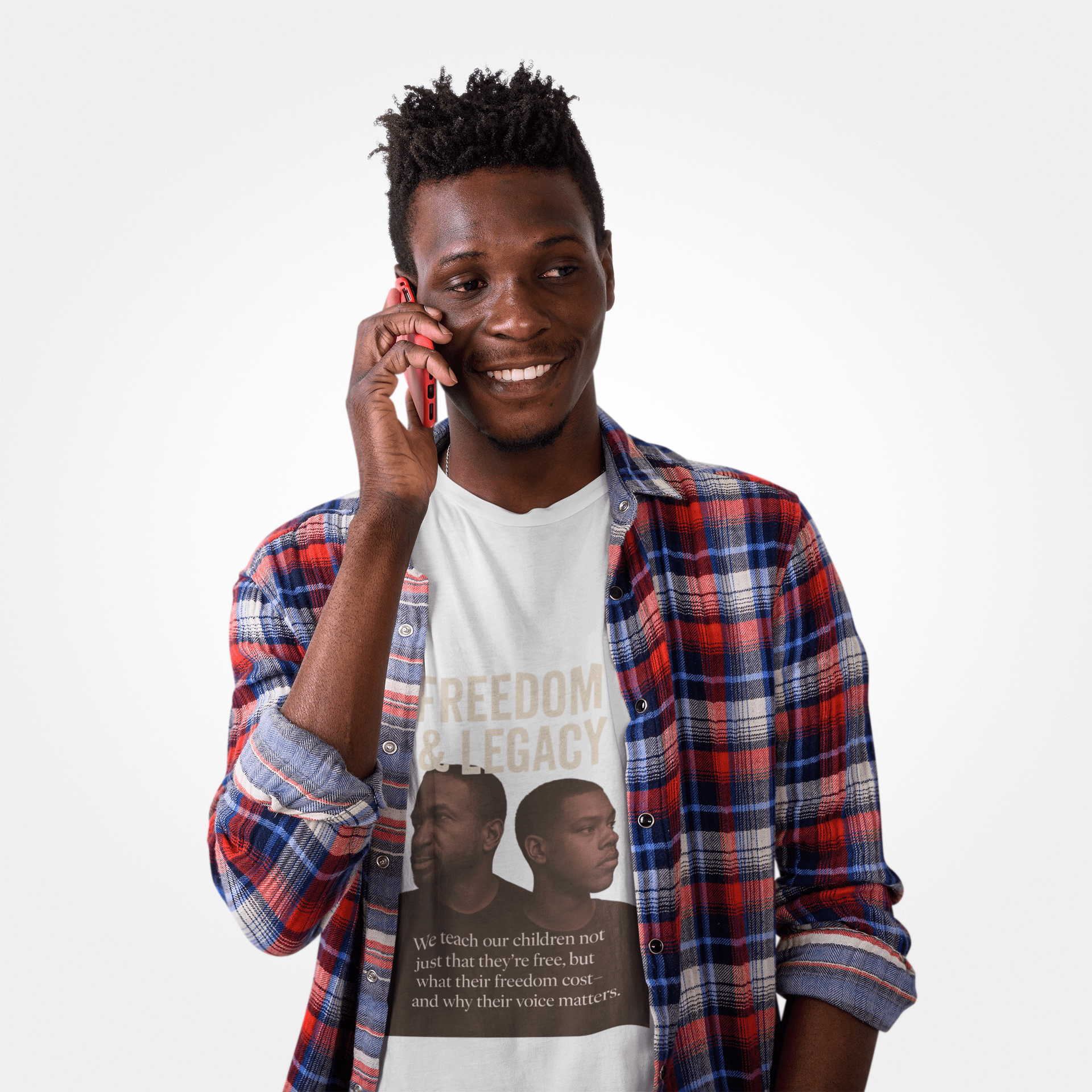 Father and Son Freedom Legacy Long Sleeve Tee - FarewellMNG Brand Clothing