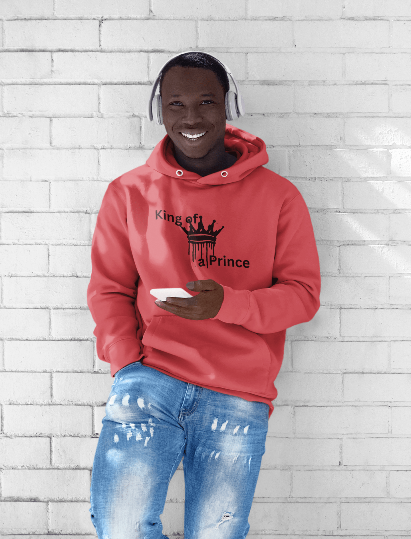 King of a Prince Hoodie - FarewellMNG Brand Clothing