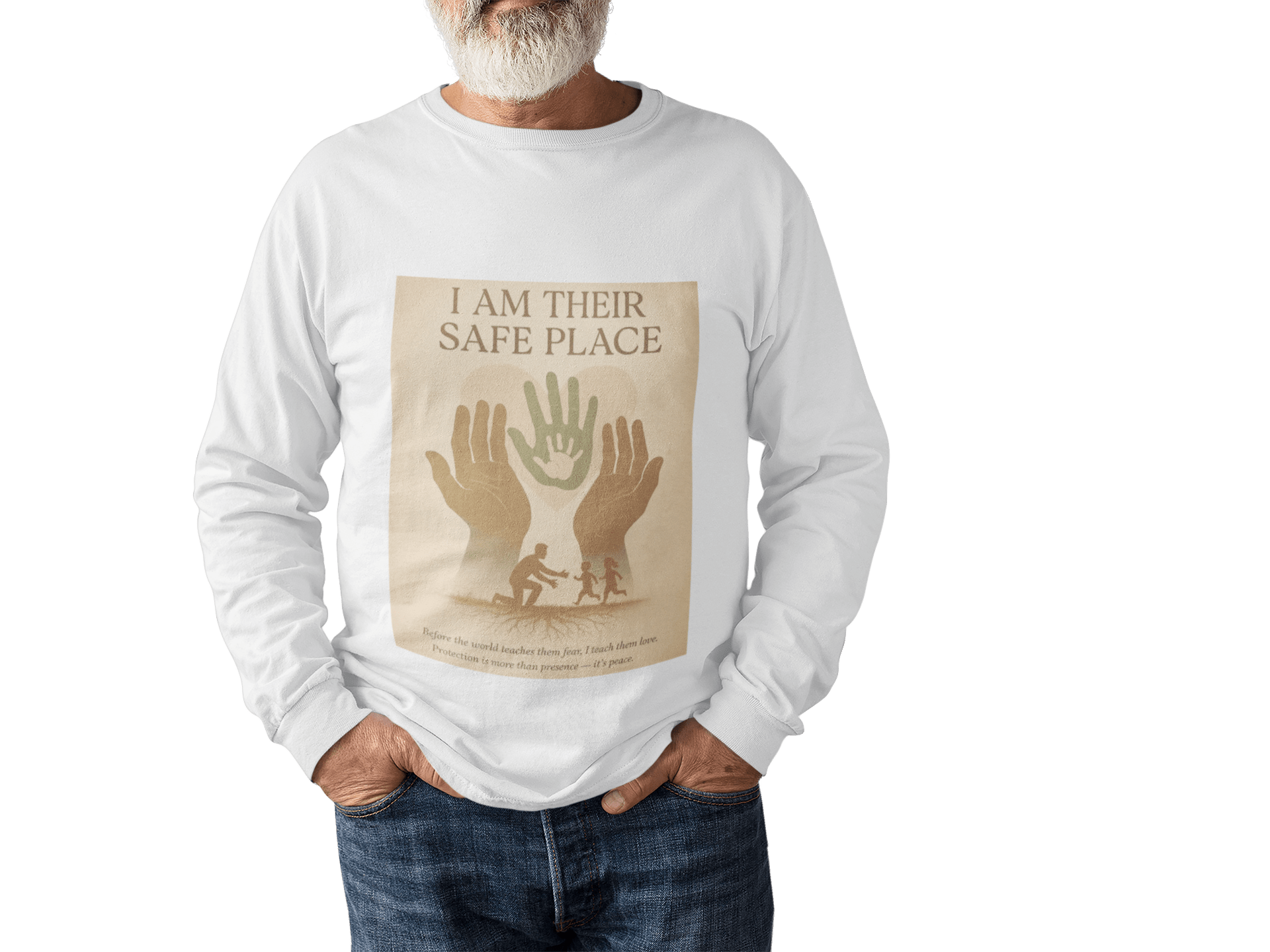 Safe Place Long Sleeve - FarewellMNG Brand Clothing