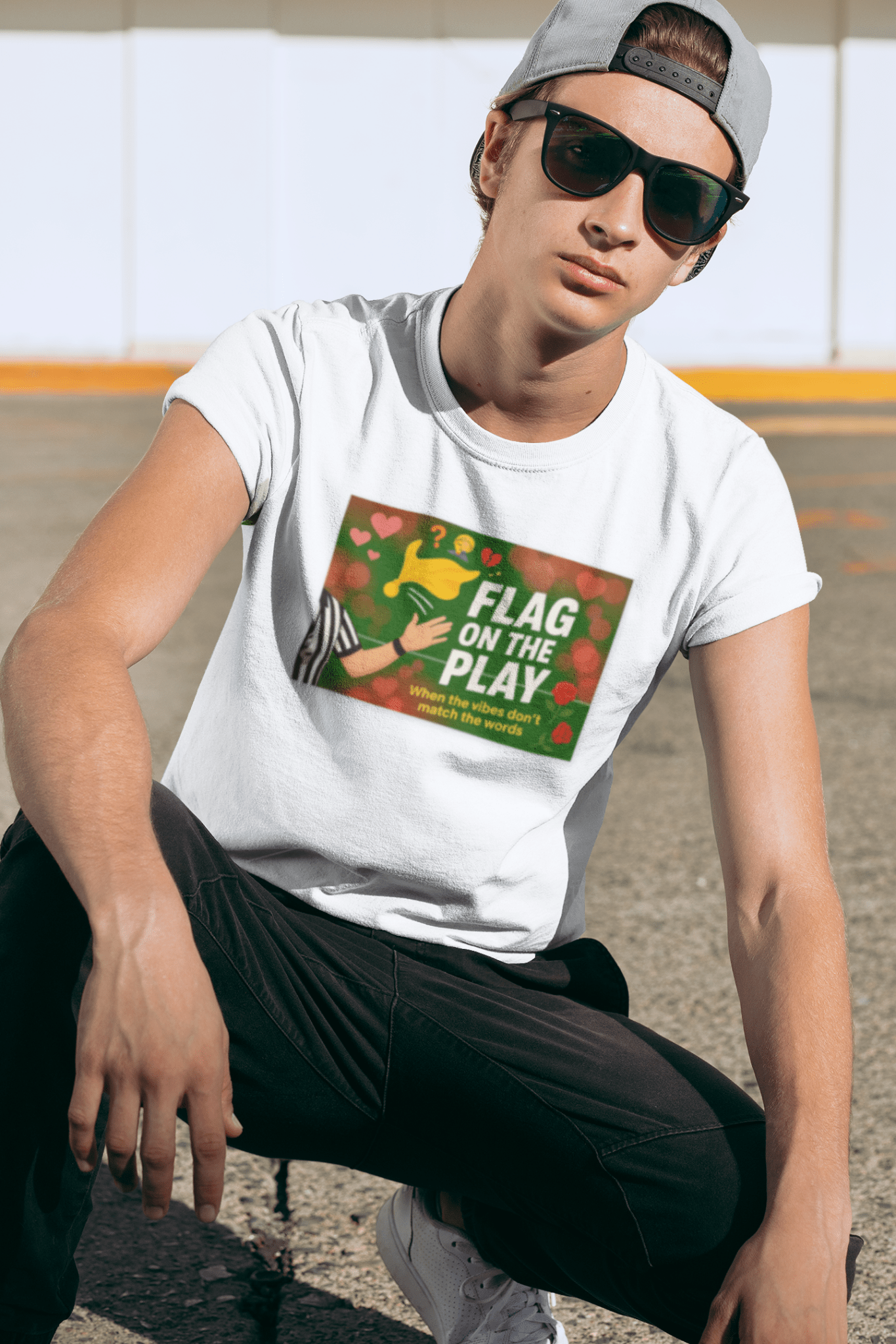 Flag on the Play – Unisex Jersey Tee - FarewellMNG Brand Clothing