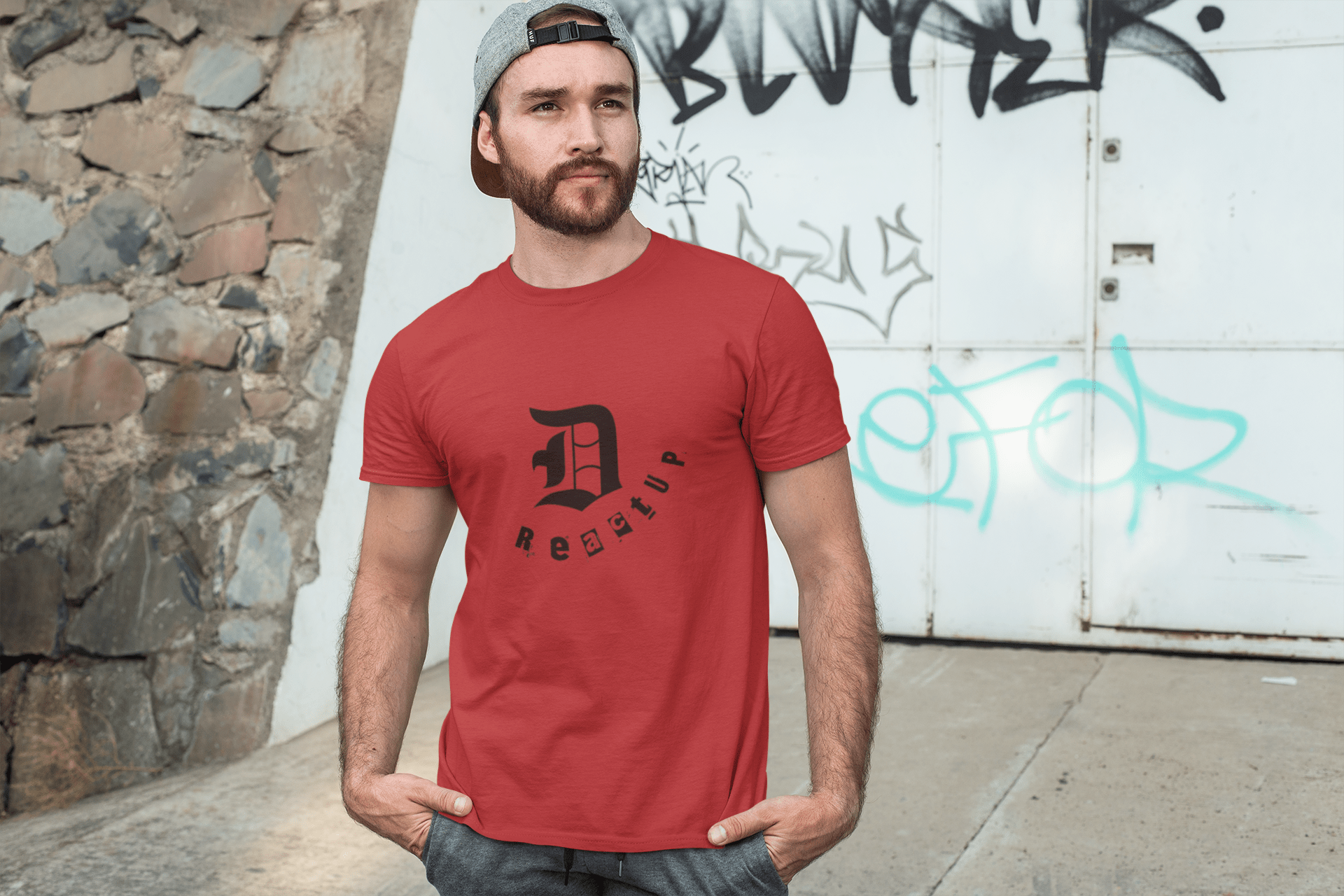 Detroit/ReactUp Tee - Define - FarewellMNG Brand Clothing