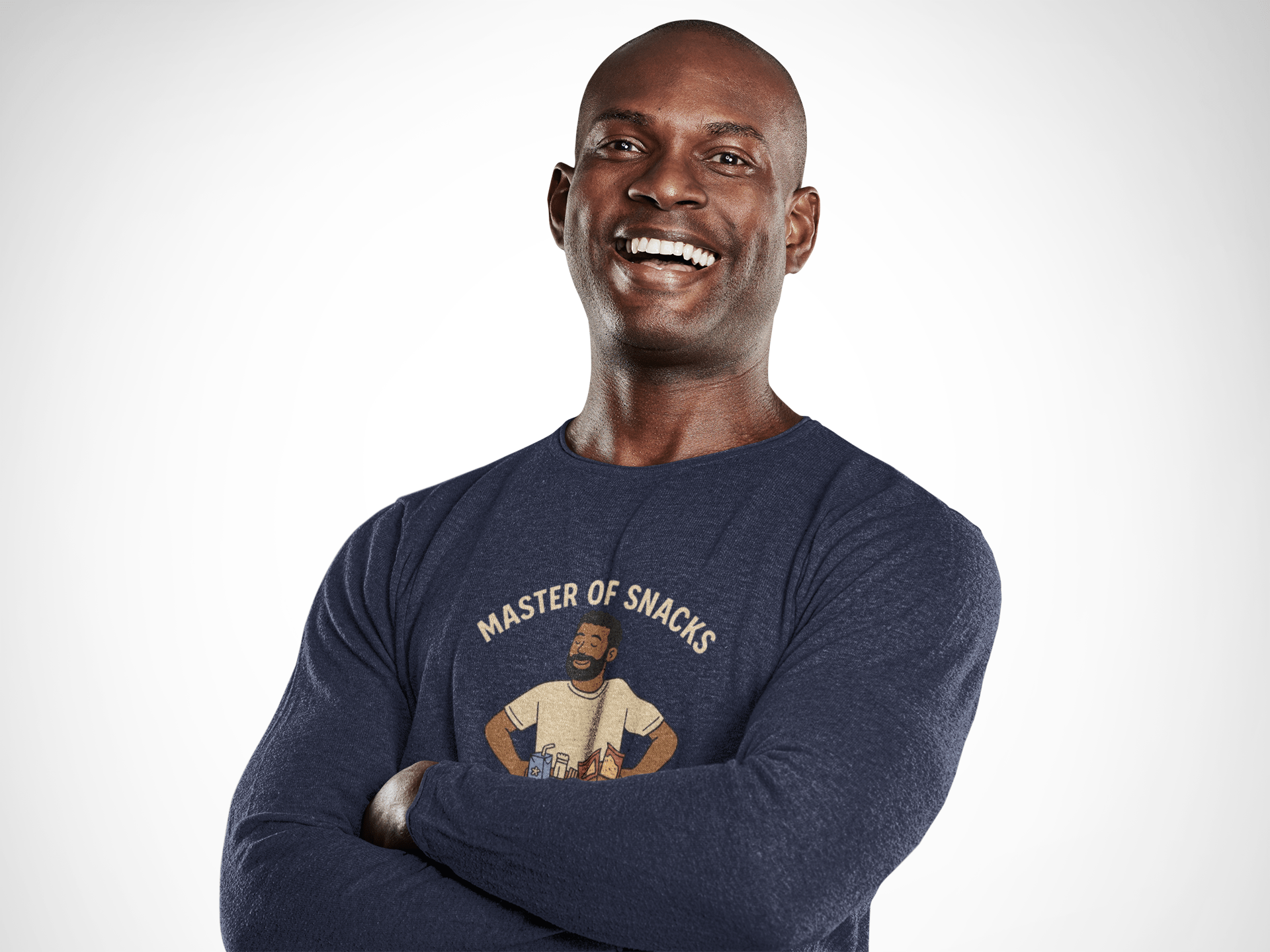 Master of Snacks Long Sleeve Tee - FarewellMNG Brand Clothing