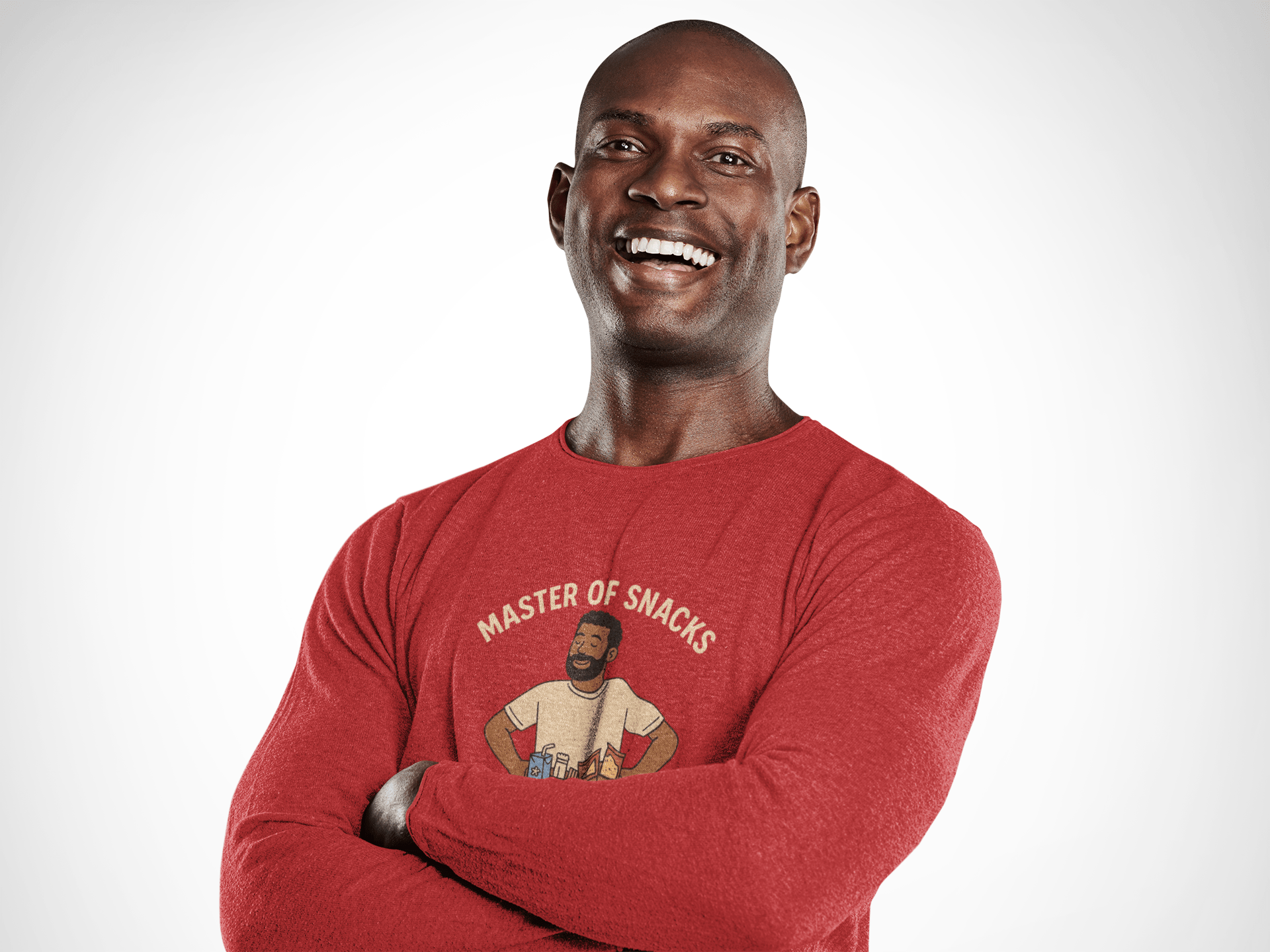 Master of Snacks Long Sleeve Tee - FarewellMNG Brand Clothing