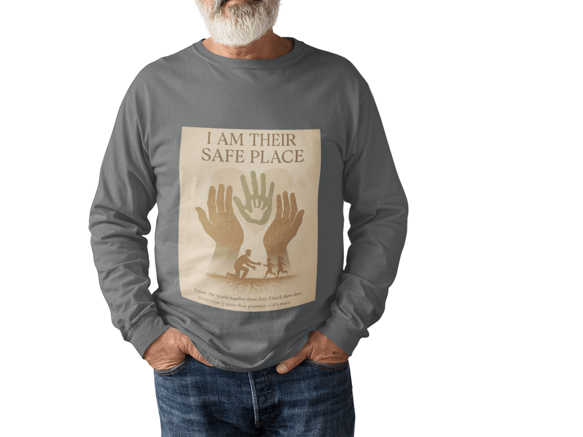 Safe Place Long Sleeve - FarewellMNG Brand Clothing