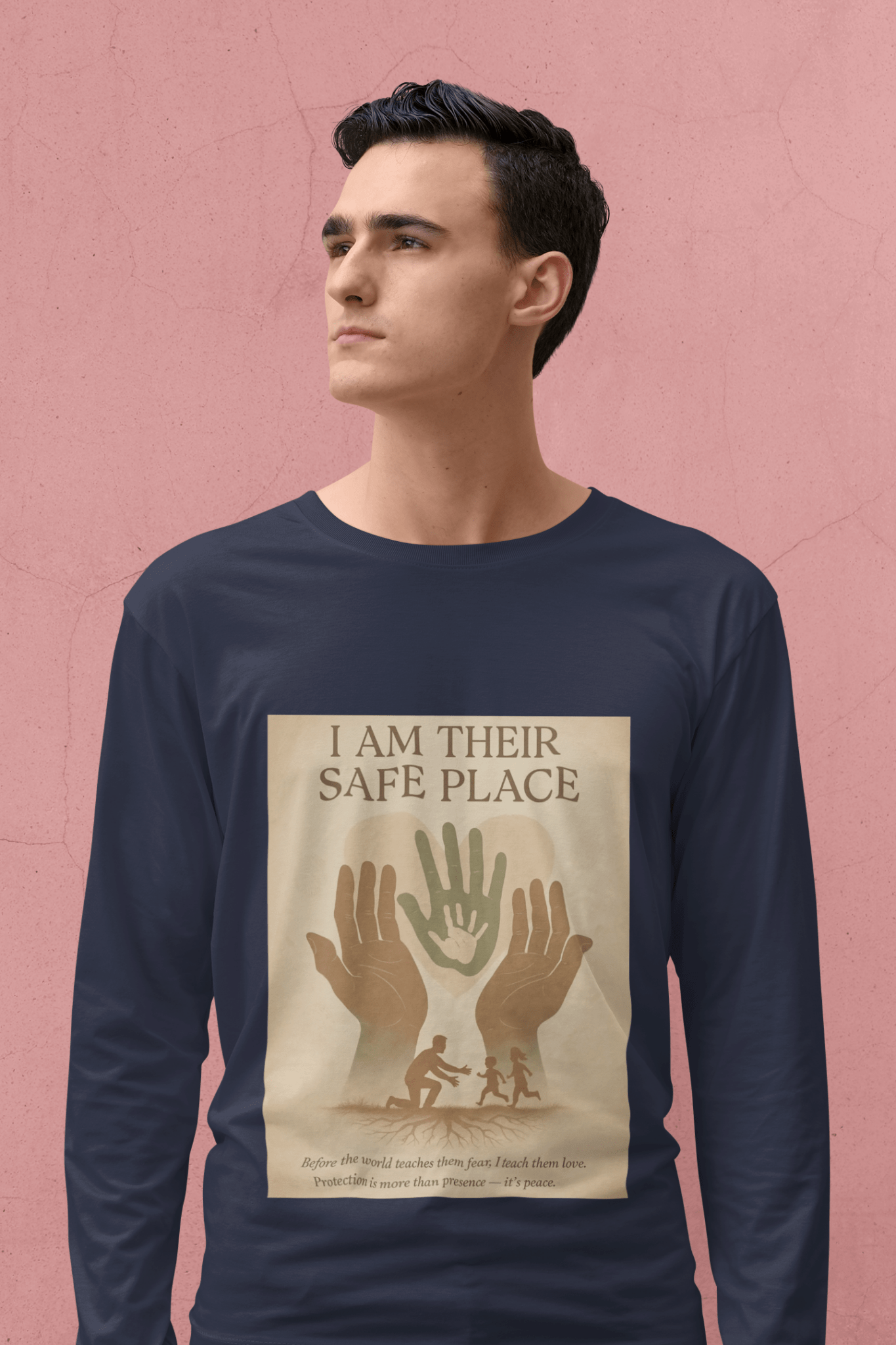 Safe Place Long Sleeve - FarewellMNG Brand Clothing